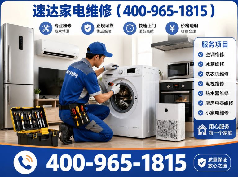 南平速达家电维修展示图